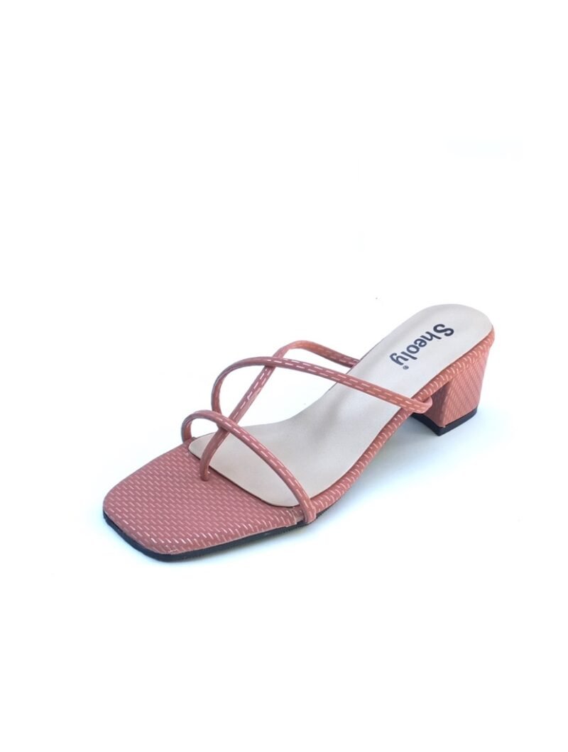 Square Toe Block Heel Sandals